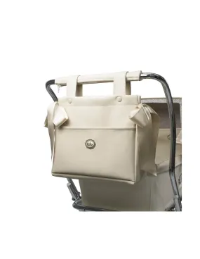 Bolso panera napa beige de coche muñecas de Bebelux
