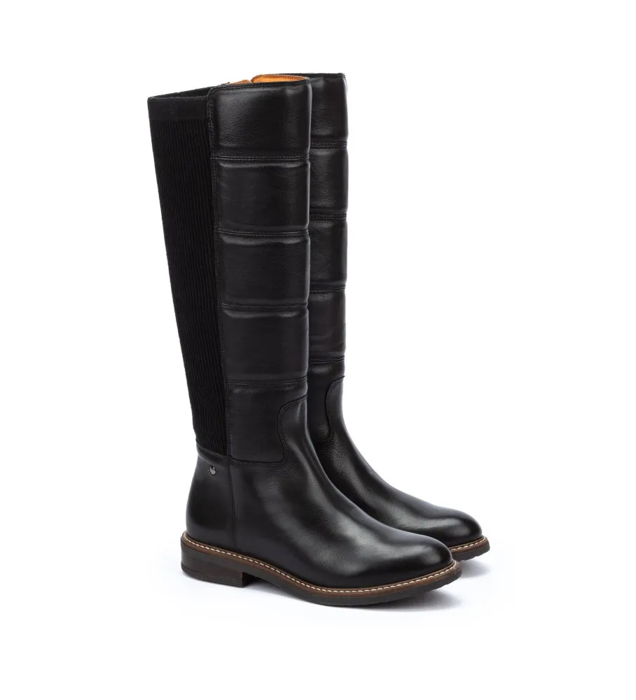 Botas de Piel Aldaya negro