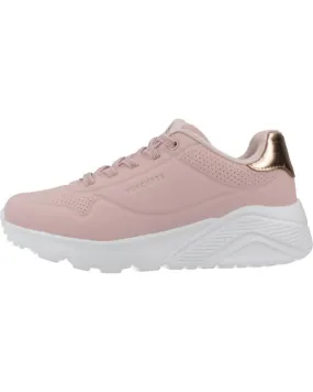 Deportivas SKECHERS  de Niña ZAPATILLAS NINA MODELO UNO LITE-METALLIC MO COLOR ROSA  MVE