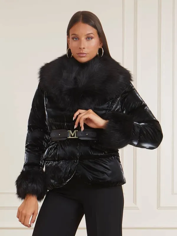 GUESS Marciano Faux Fur Inserts