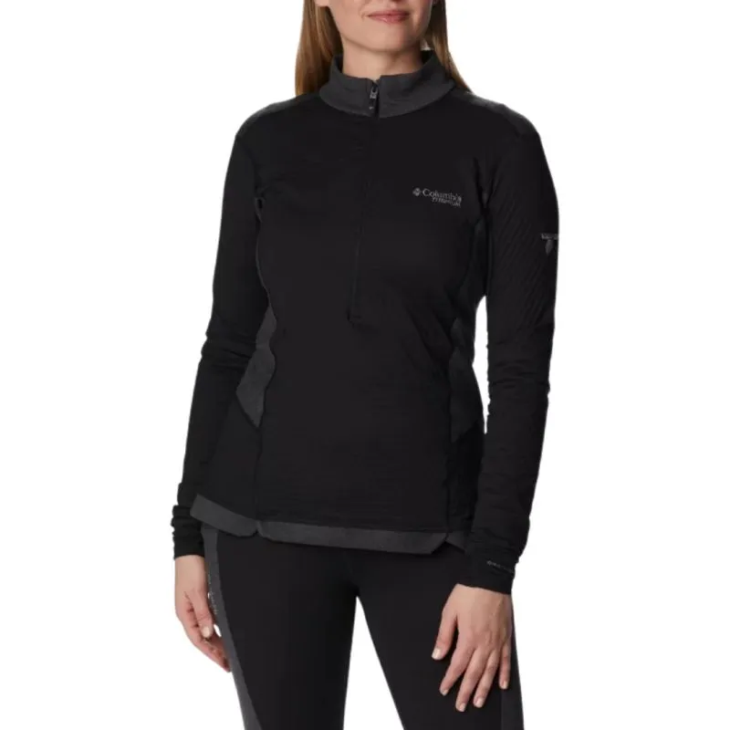 Jersey técnico Columbia Titan Pass Helix (negro) Mujer