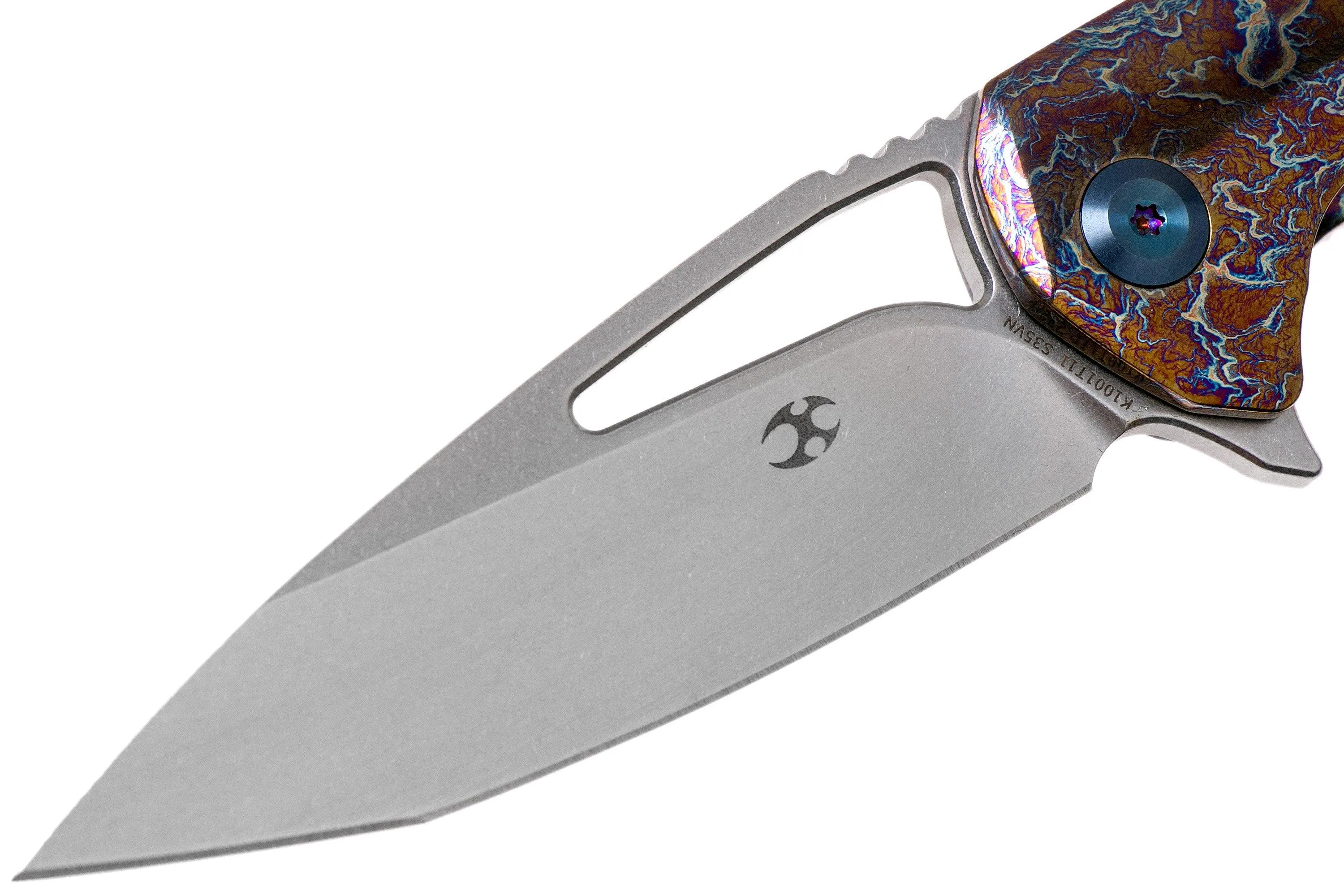 Kansept Kryo K1001T11 Lightning Strike Titanium navaja, Kim Ning design
