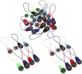 Kisangel Equipo de Supervivencia 30 Unidades Brújula Vintage Cordón Brújula de Bolsillo Pequeña para Senderismo Pesca Y Caza