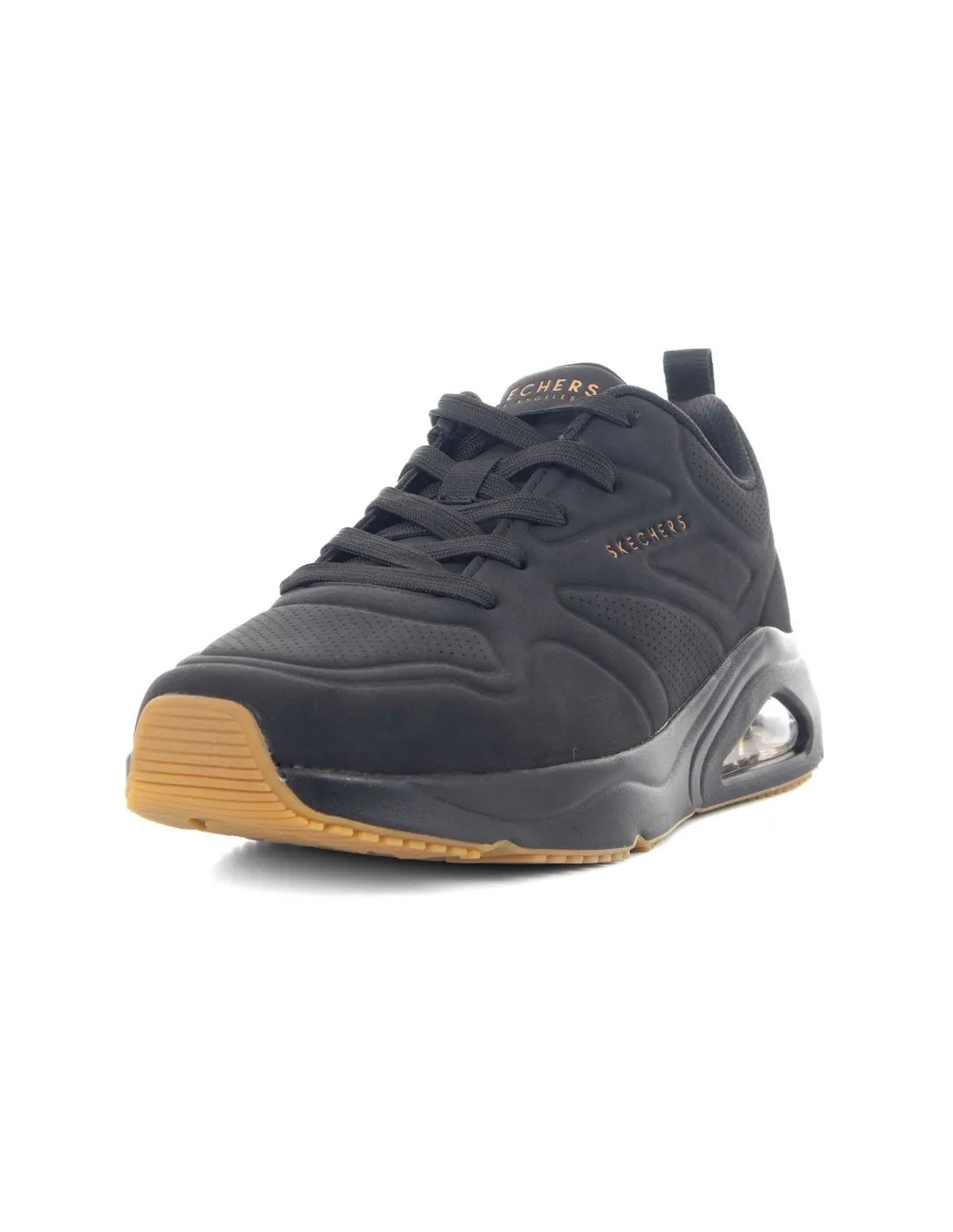 SKECHERS  ZAPATILLAS NEGRAS TRES AIR UNO CASAIRAL 183090 HOMBRE