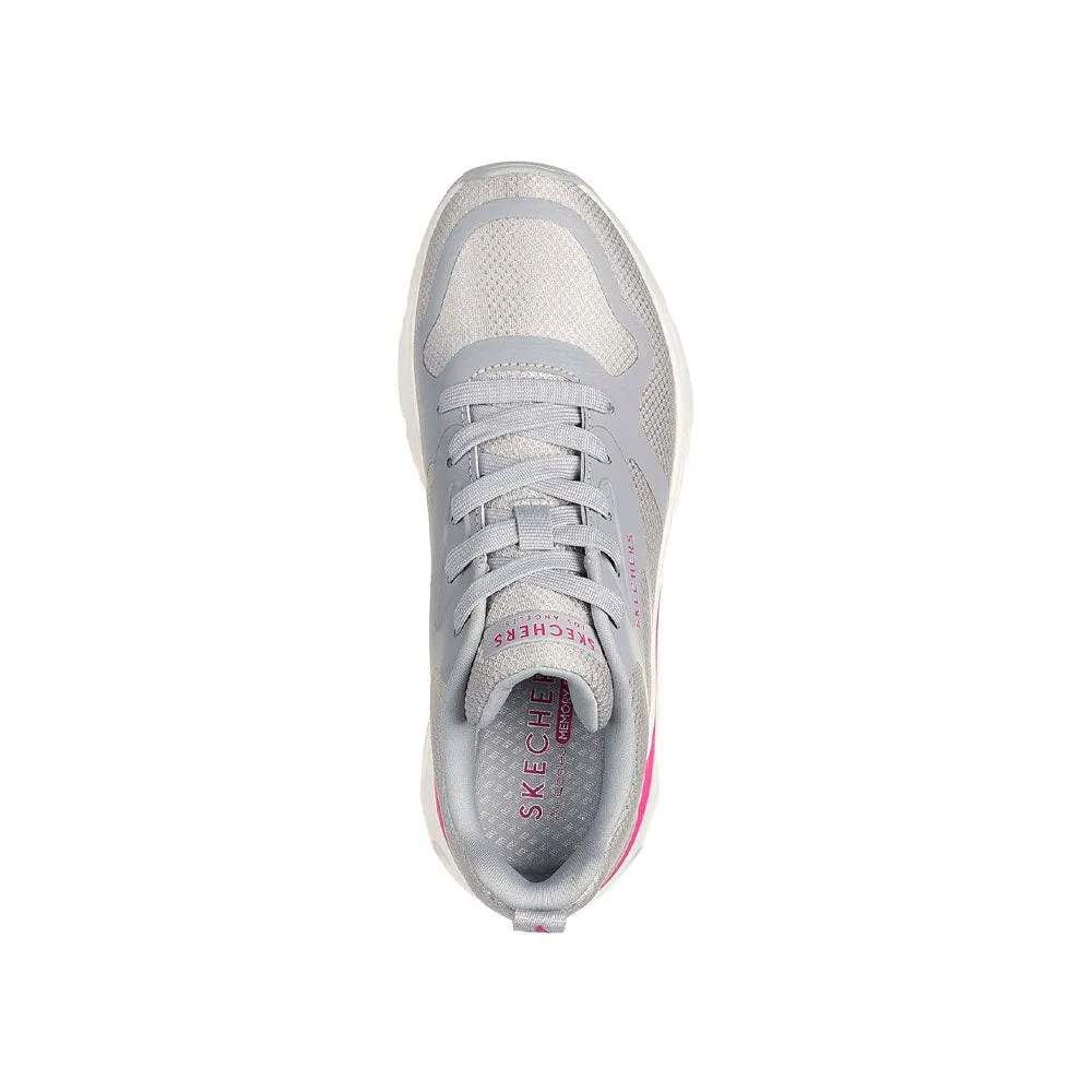 TENIS MUJER SKECHERS AIR UNO REVOLUTION  GRIS