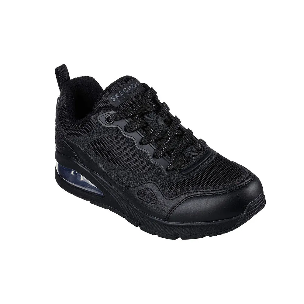 TENIS MUJER SKECHERS UNO 2  BREATHE AND STEP  NEGRO