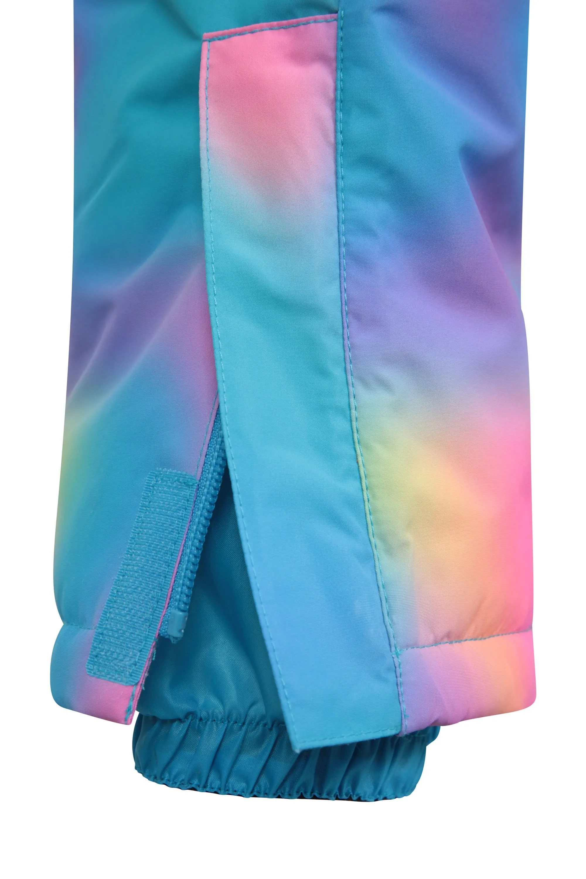 Traje de nieve todo en uno con estampado de nubes infantil