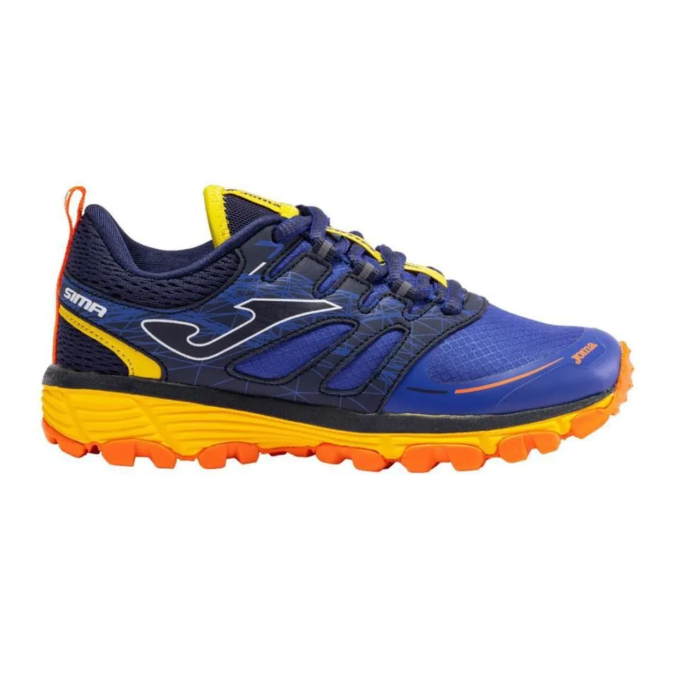 ZAPATILLA JOMA SIMA 2404 AZUL AMARILLO