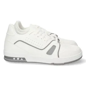 Zapatilla Plana para Hombre Cómodas Perforado Mil Puntos y Cierre de Cordones Primavera Verano