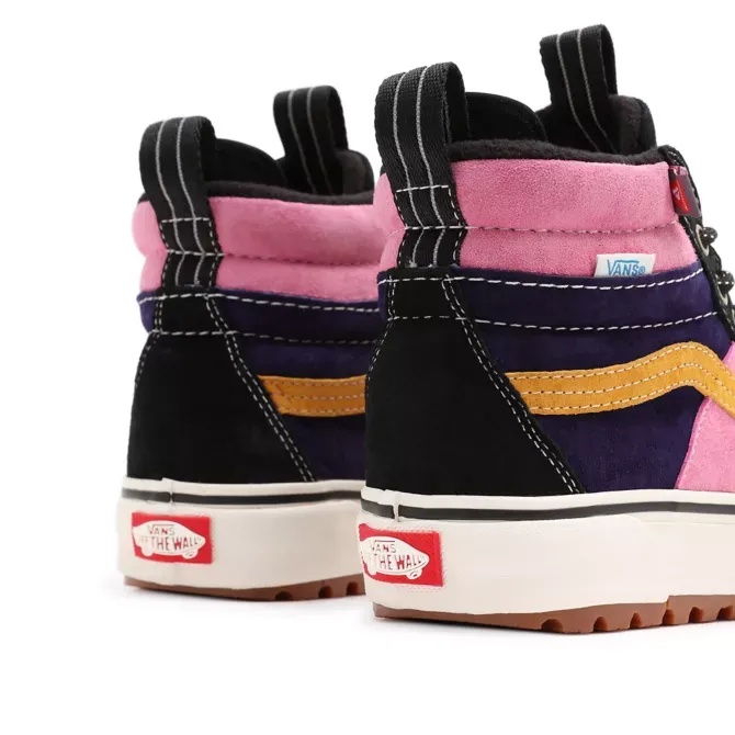 ZAPATILLAS MEDIA CAñA VANS SKATE NúMERO UNO DEL MUNDO CHICA SK8HI MTE2 BLACK/SUGAR PLUM REF. VN0A5HZZ6K61 ROSA/MORADO