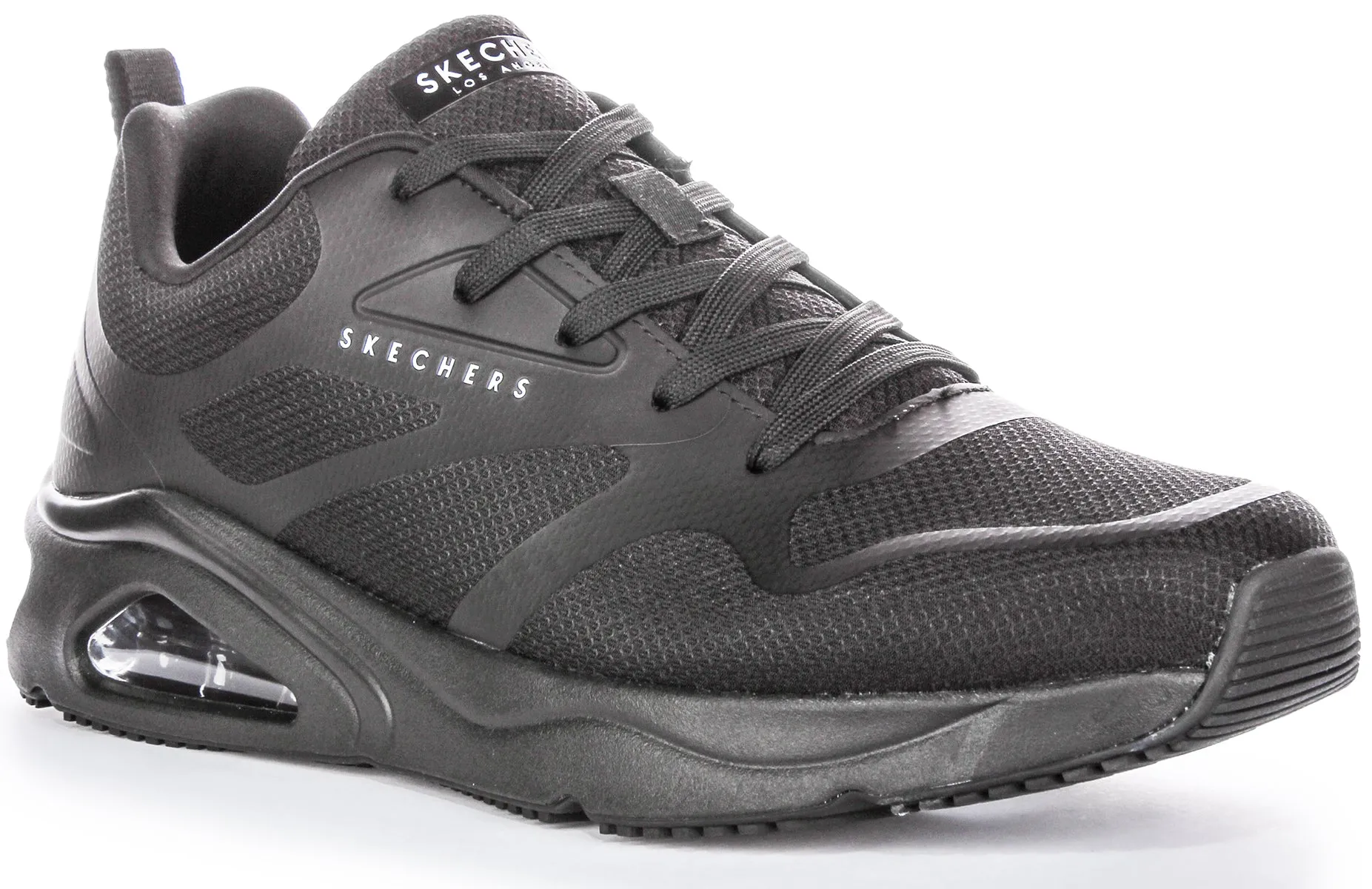 Zapatillas Skechers Tres Air Uno R Athletic Inspire Street Levels para hombre en negro negro
