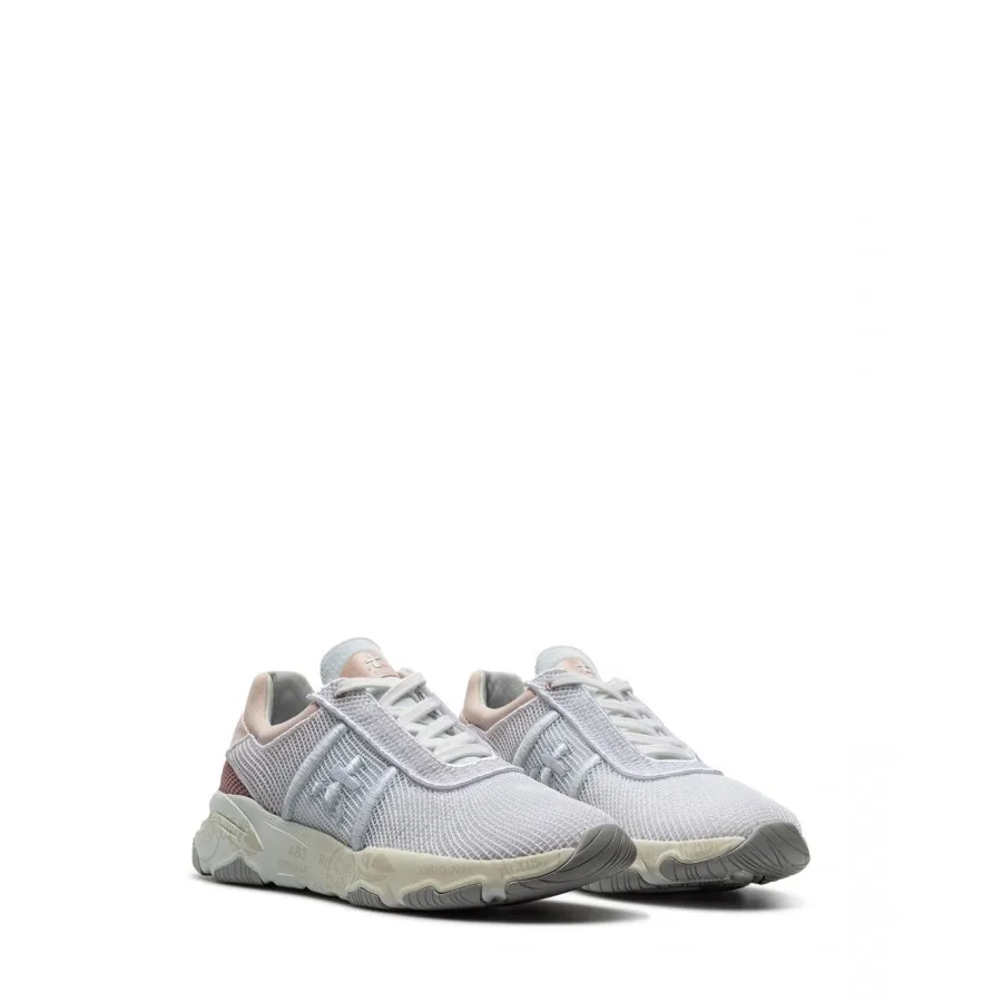 Zapatos Mujeres Sneakers PREMIATA Buff 6207 Blancas