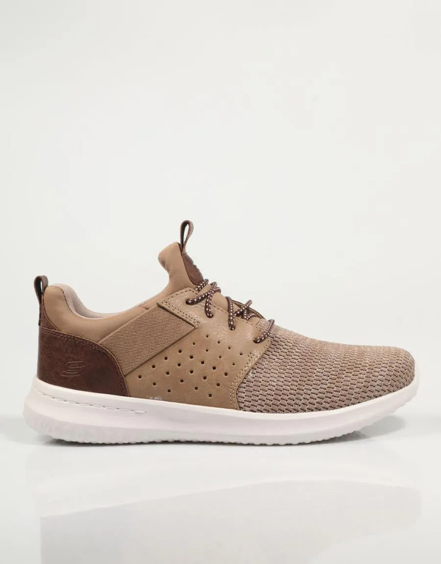  zapatos sport SKECHERS 65474 en Beige 81185