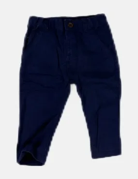 Zara Pantalón chino azul marino